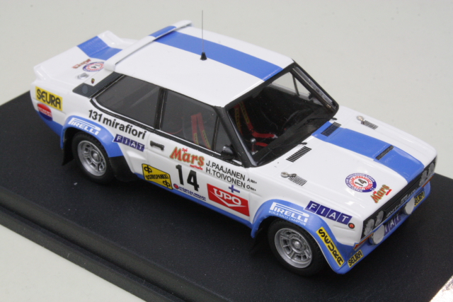 Fiat 131 Abarth, Finland 1979, H.Toivonen, no.14 - Sulje napsauttamalla kuva