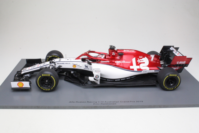 Alfa Romeo C38, Australian GP 2019, K.Räikkönen, no.7