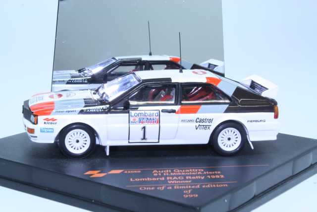 Audi Quattro, 1st. RAC 1982, H.Mikkola, no.1