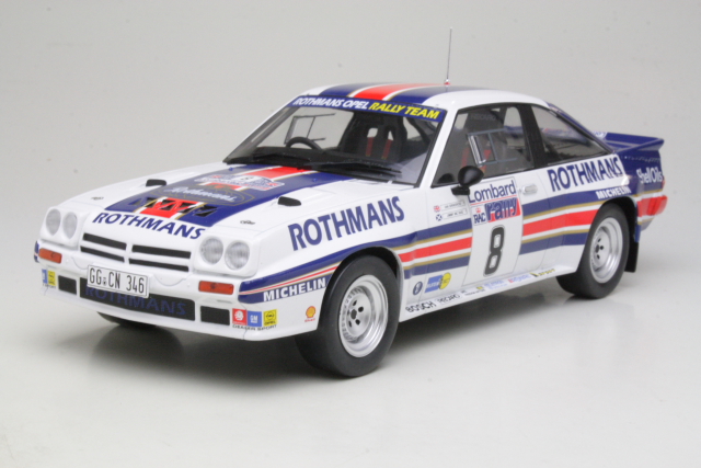 Opel Manta B 400, RAC 1983, J.McRae, no.8 - Sulje napsauttamalla kuva