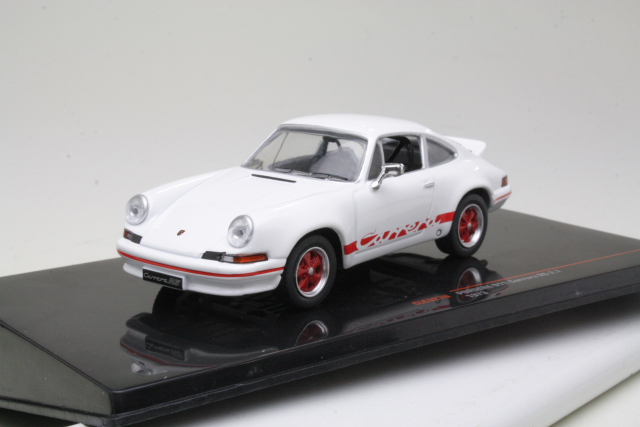 Porsche 911 Carrera RS 2.7 1973, valkoinen/punainen - Sulje napsauttamalla kuva