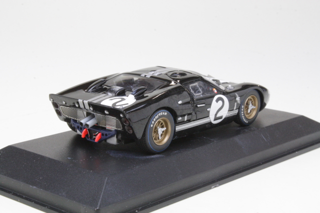 Ford GT40 Mk2, 1st. 24h LeMans 1966 B.McLaren/C.Amon, no.2 - Sulje napsauttamalla kuva