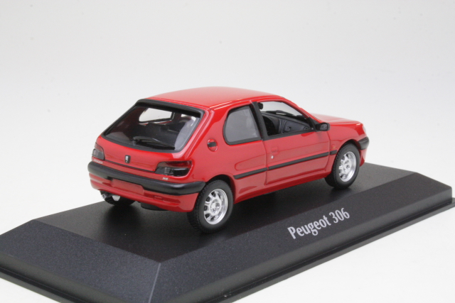 Peugeot 306 1998, punainen - Sulje napsauttamalla kuva