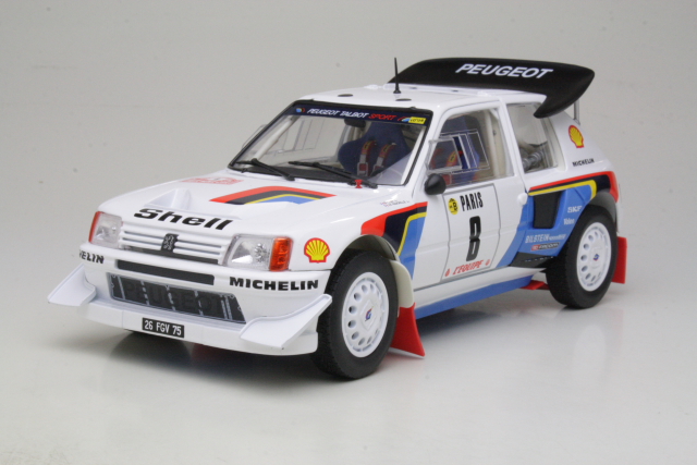 Peugeot 205 T16, Monte Carlo 1986, B.Saby, no.8