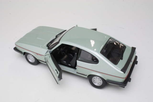Ford Capri Mk3 2.8 Injection 1982, vaaleanvihreä