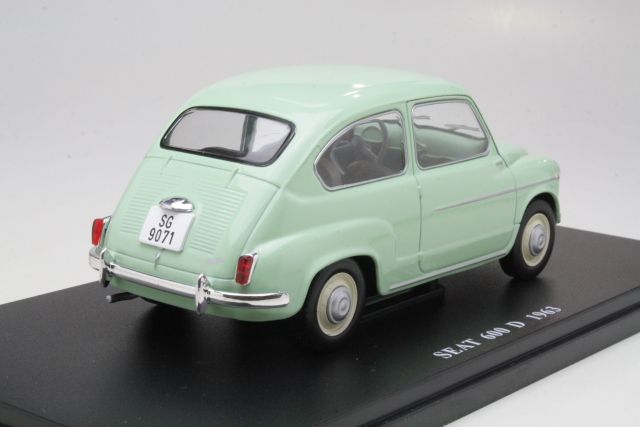 Seat 600D 1963, vaaleanvihreä