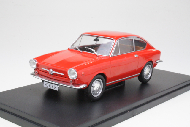 Fiat 850 Coupe 1967, red