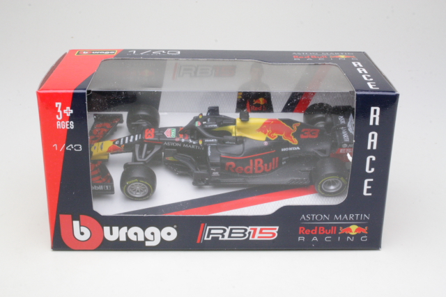 Red Bull RB15, F1 2019, M.Verstappen, no.33 - Sulje napsauttamalla kuva