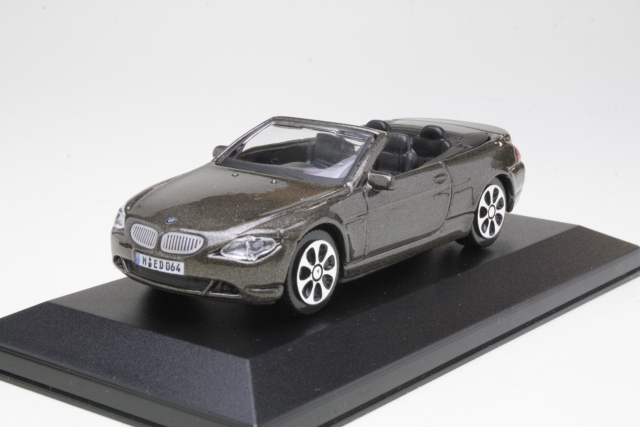BMW 645Ci Cabriolet 2008, ruskea