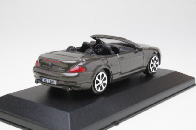BMW 645Ci Cabriolet 2008, ruskea