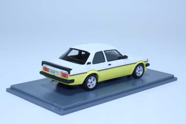 Opel Ascona B 2.0/SR i2000 1980, yellow/white