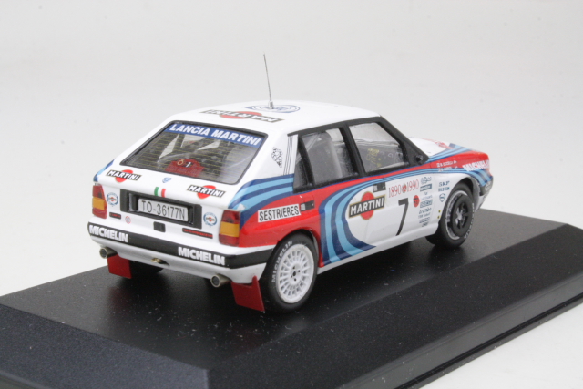 Lancia Delta HF, Monte Carlo 1990, D.Auriol, no.7 (B-QUALITY)