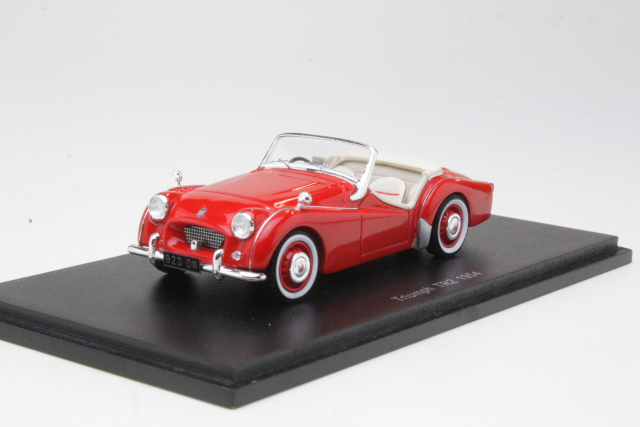 Triumph TR2 1953, red