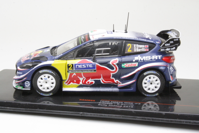 Ford Fiesta WRC, Finland 2018, E.Evans, no.2