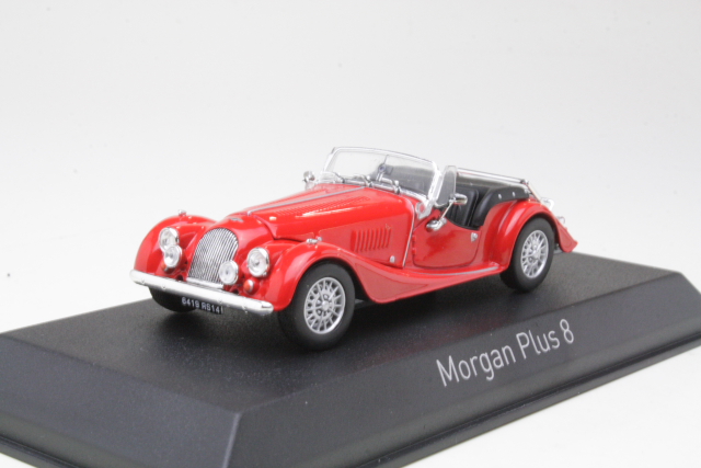 Morgan Plus 8 1980, punainen - Sulje napsauttamalla kuva