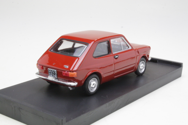 Fiat 127 2d 1971, red