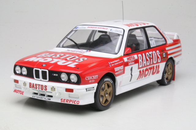 BMW M3 (e30), Tour de Corse 1988, B.Beguin, no.1 - Sulje napsauttamalla kuva