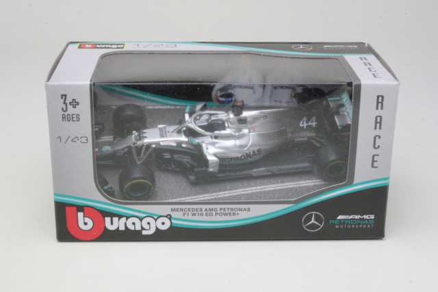 Mercedes AMG W10, F1 2019, L.Hamilton, no.44 - Sulje napsauttamalla kuva