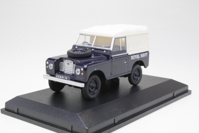 Land Rover series III SWB Canvas "Royal Navy" - Sulje napsauttamalla kuva