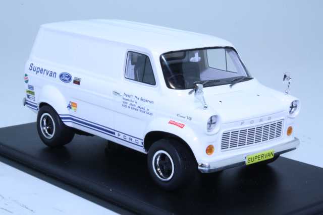 Ford Transit Supervan 1 1971, valkoinen - Sulje napsauttamalla kuva