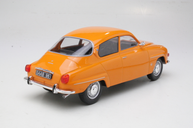 Saab 96 V4 1970, orange - Click Image to Close