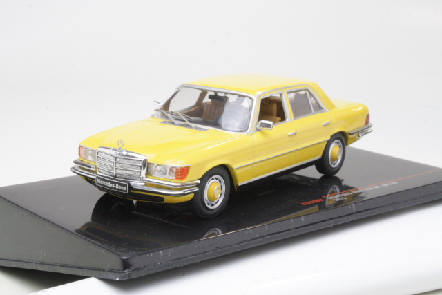 Mercedes 450 SEL (w116) 1975, keltainen