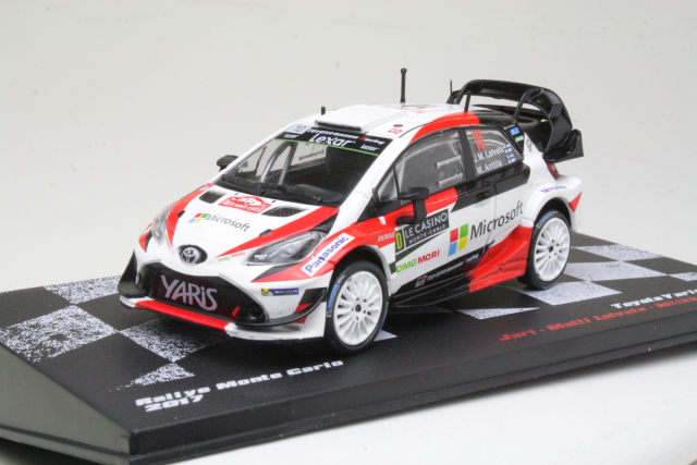 Toyota Yaris WRC, Monte Carlo 2017, J-M.Latvala, no.10