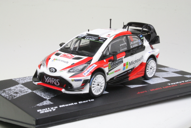 Toyota Yaris WRC, Monte Carlo 2017, J-M.Latvala, no.10 - Sulje napsauttamalla kuva