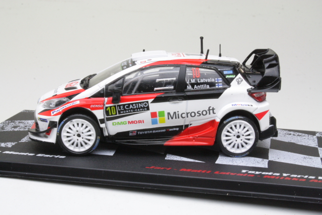Toyota Yaris WRC, Monte Carlo 2017, J-M.Latvala, no.10