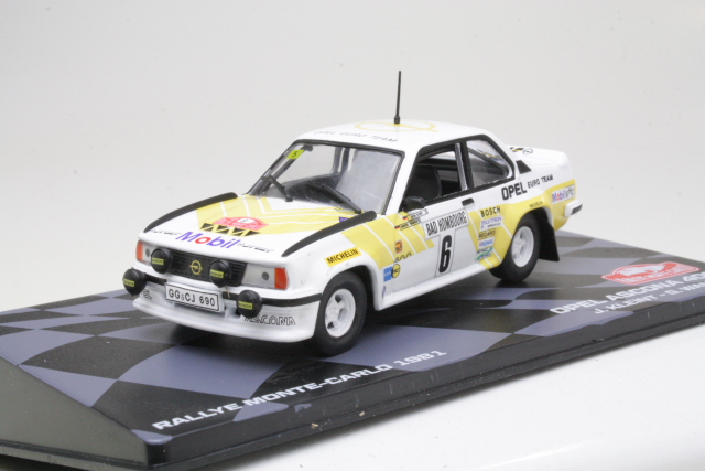 Opel Ascona B 400, Monte Carlo 1981, J.Kleint, no.6