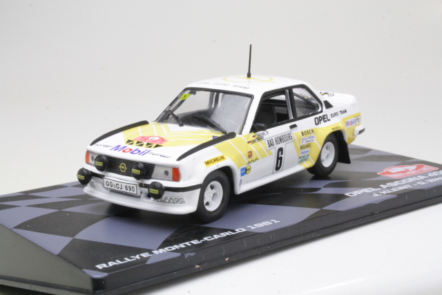 Opel Ascona B 400, Monte Carlo 1981, J.Kleint, no.6 - Sulje napsauttamalla kuva