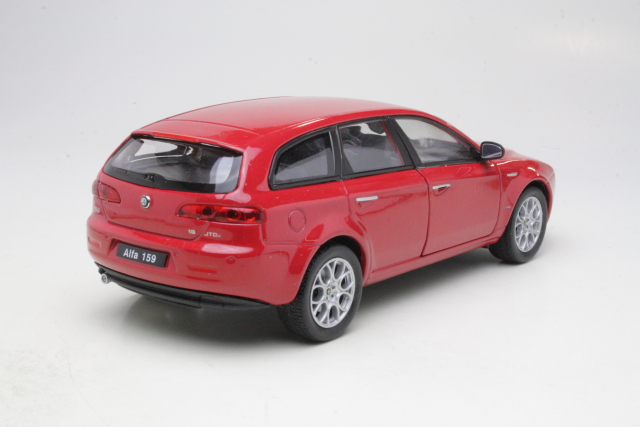 Alfa Romeo 159 Sportwagon 2005, punainen - Sulje napsauttamalla kuva