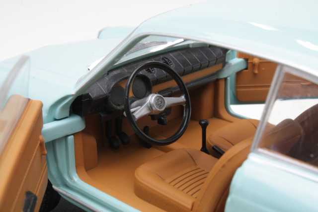 Fiat 850 Coupe 1965, vaaleansininen - Sulje napsauttamalla kuva