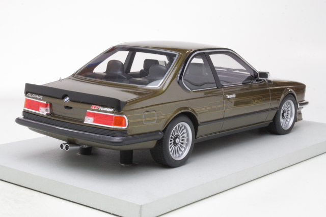 BMW Alpina B7 S Turbo Coupe (E24) 1985, ruskea - Sulje napsauttamalla kuva