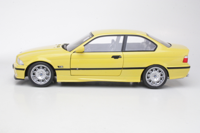 BMW M3 (e36) Coupe 1994, keltainen - Sulje napsauttamalla kuva