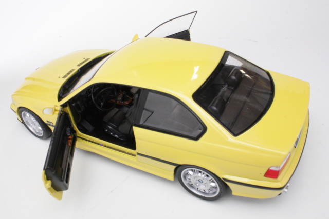 BMW M3 (e36) Coupe 1994, keltainen - Sulje napsauttamalla kuva