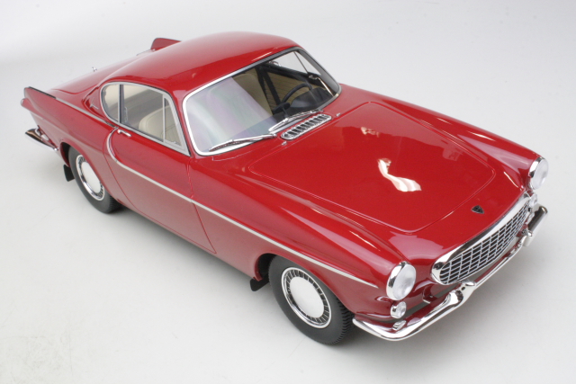 Volvo P1800 1961 "Jensen", punainen - Sulje napsauttamalla kuva