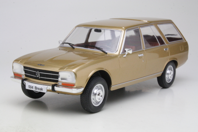 Peugeot 504 Break 1976, gold