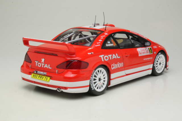 Peugeot 307 WRC, Monte Carlo 2004, M.Grönholm, no.5