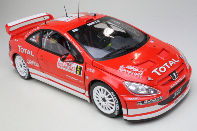 Peugeot 307 WRC, Monte Carlo 2004, M.Grönholm, no.5 - Sulje napsauttamalla kuva