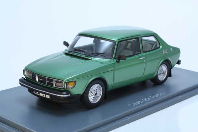 Saab 99 Turbo 1978, green