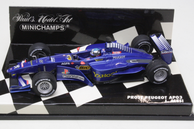 Prost Peugeot AP03, F1 2000, J.Alesi, no.14