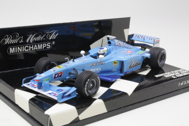 Benetton Playlife, Showcar 2000, G.Fisichella, no.11