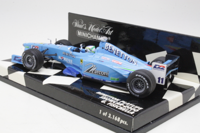 Benetton Playlife, Showcar 2000, G.Fisichella, no.11