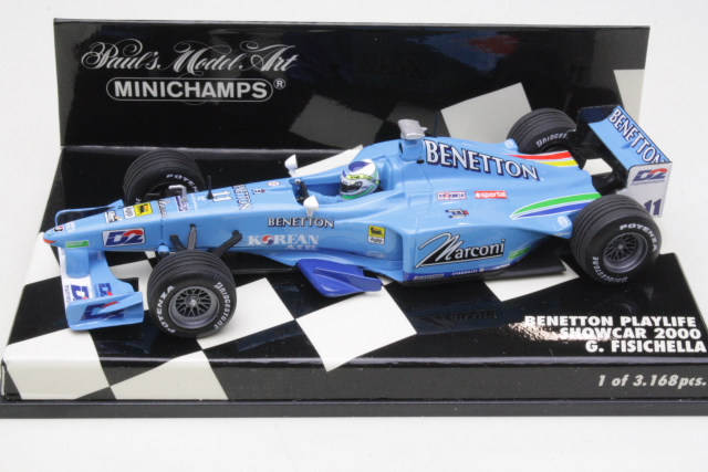 Benetton Playlife, Showcar 2000, G.Fisichella, no.11