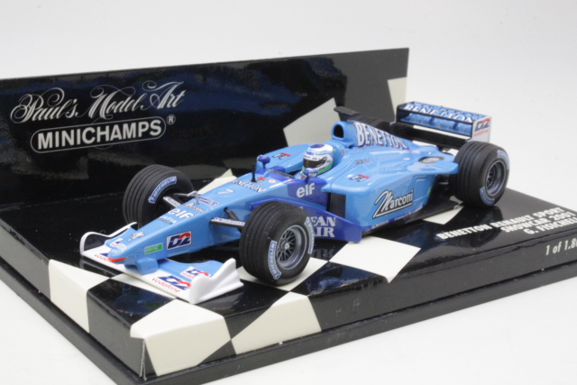 Benetton Renault, Showcar 2001, G.Fisichella, no.7