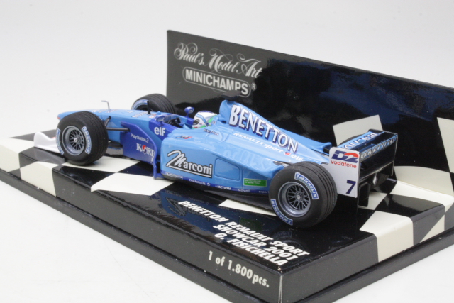 Benetton Renault, Showcar 2001, G.Fisichella, no.7