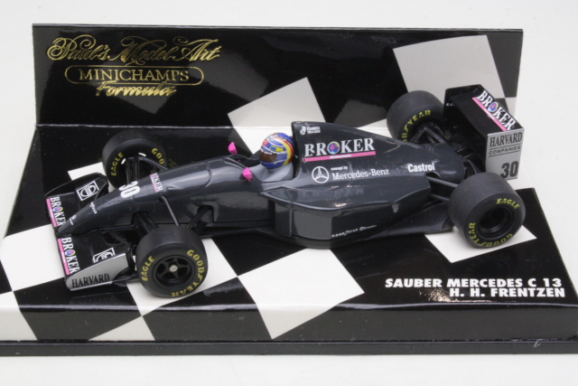 Sauber Mercedes C13, F1 1994, H-H.Frenzen, no.30 - Sulje napsauttamalla kuva