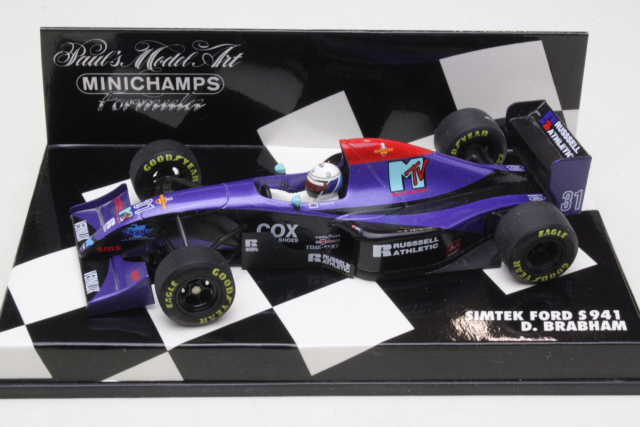 Simtek Ford S941, F1 1994, D.Brabham, no.31