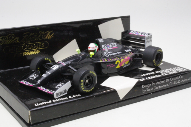 Sauber Mercedes C13, Canada GP 1994, A.DeCeasaris, no.29